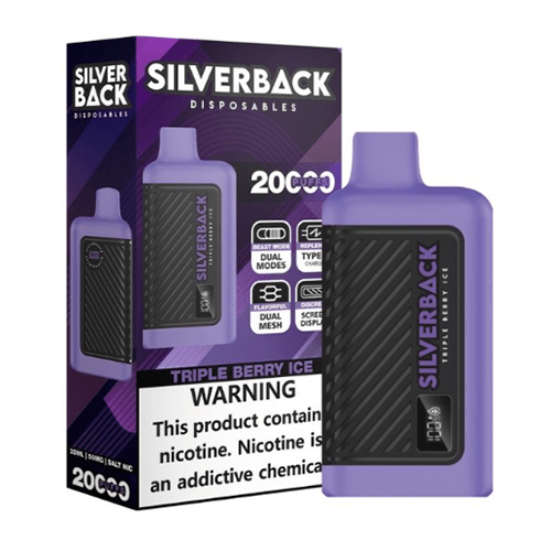 Silverback 20K Disposable Vape 20,000 Puffs DISPOSABLE
