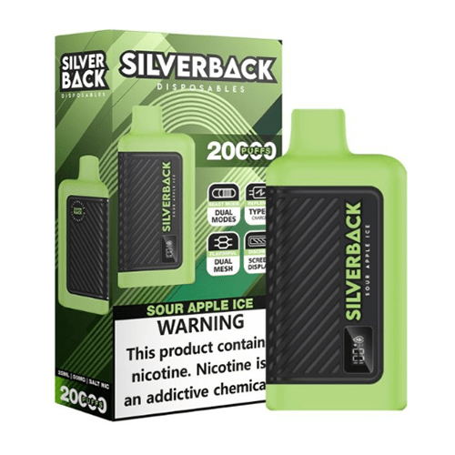 Silverback 20K Disposable Vape 20,000 Puffs DISPOSABLE