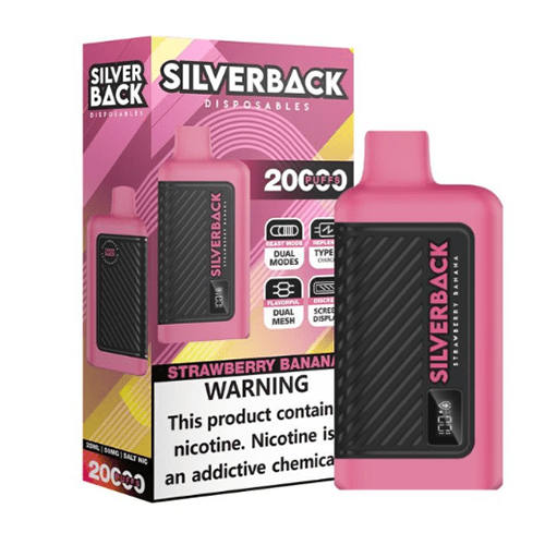 Silverback 20K Disposable Vape 20,000 Puffs DISPOSABLE