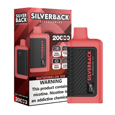 Silverback 20K Disposable Vape 20,000 Puffs DISPOSABLE