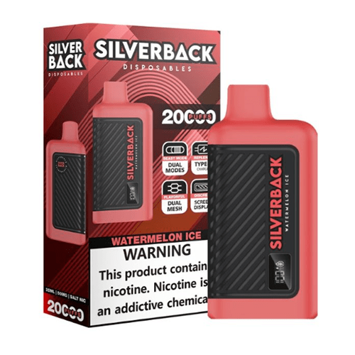Silverback 20K Disposable Vape 20,000 Puffs DISPOSABLE