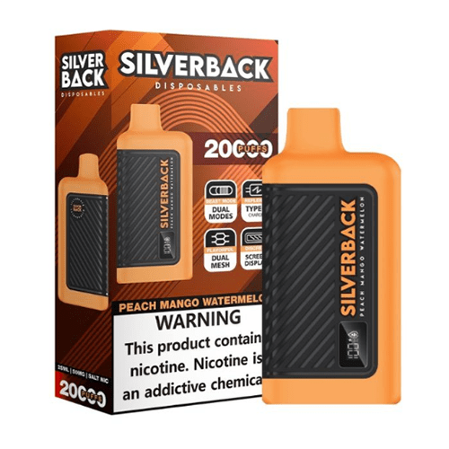 Silverback 20K Disposable Vape 20,000 Puffs DISPOSABLE