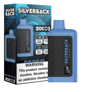 Silverback Disposables 20k Vape 5% Nicotine - 20,000 Puffs DISPOSABLE