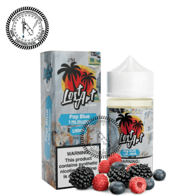 Slotter Pop Blue by Lost Art Liquids 100ML E-Liquid