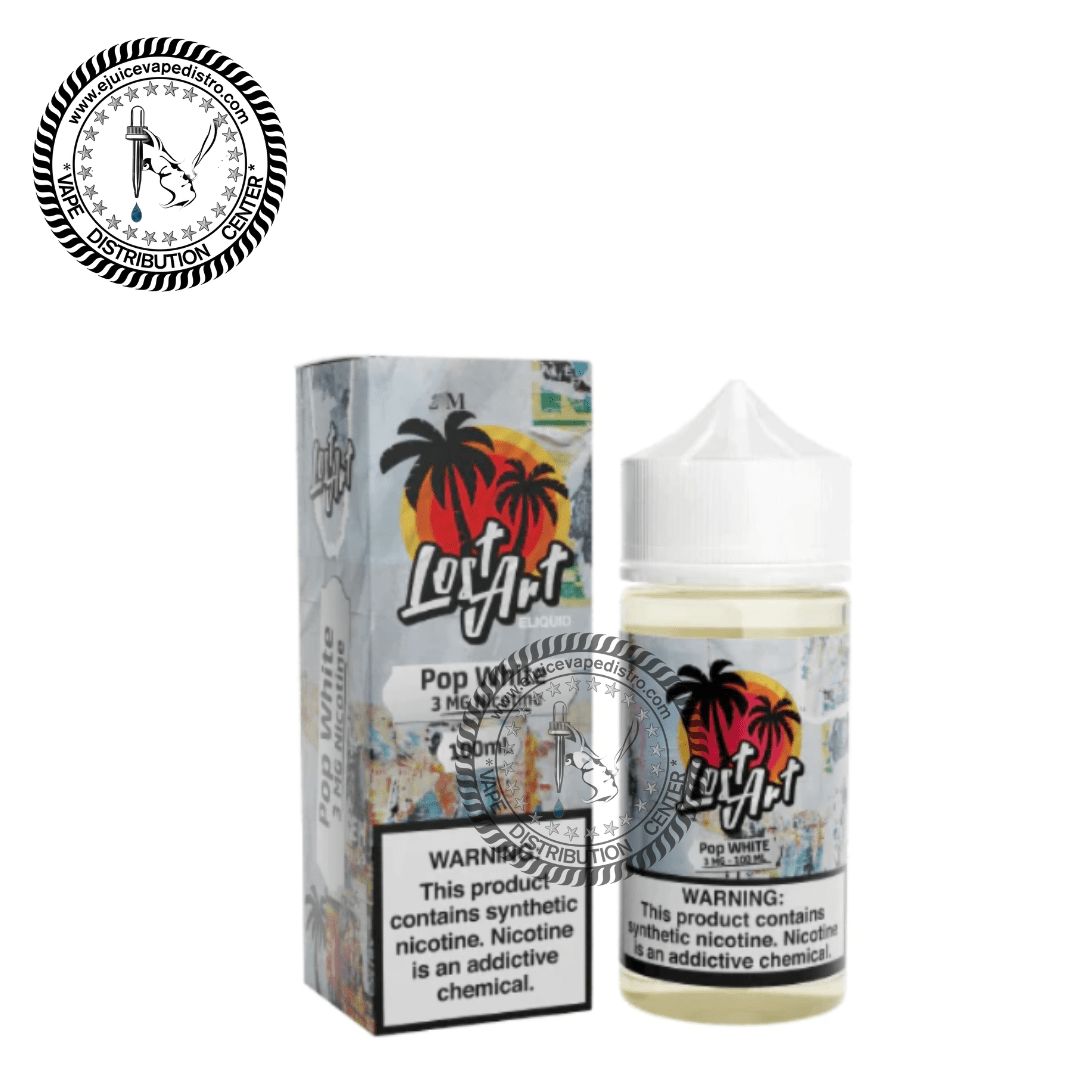 Slotter Pop White by Lost Art Liquids 100ML E-Liquid