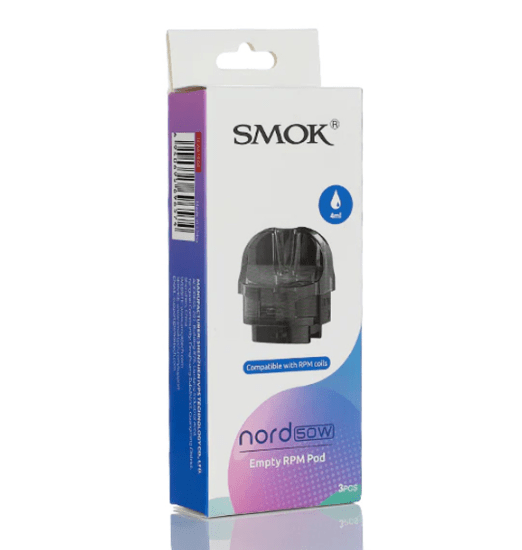 Smok NORD 50W Replacement Pods Empty (3 Pack) Pods