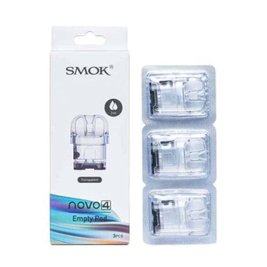 SMOK NOVO 4 Empty Replacement Pods ( 3 Pack ) Replacement Pods