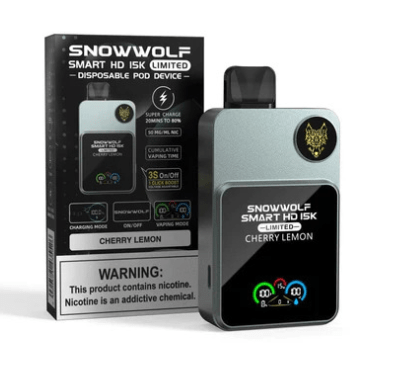 Snowwolf Smart HD 15k Disposable Vape 15000 Puffs 5% Nicotine DISPOSABLE