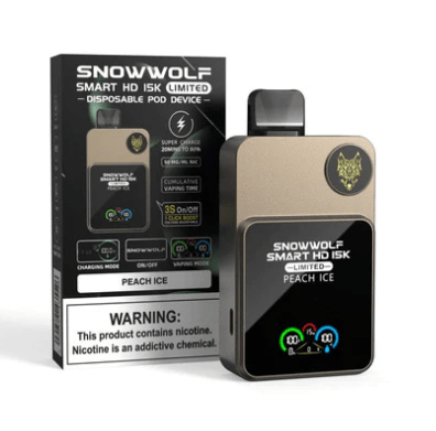 Snowwolf Smart HD 15k Disposable Vape 15000 Puffs 5% Nicotine DISPOSABLE