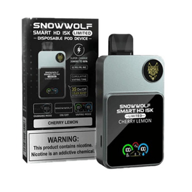 SnowWolf Smart HD 15K Disposable Vape 15000 Puffs DISPOSABLE