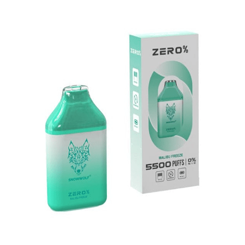 Snowwolf Zero Nicotine-Free Disposable Vape 5500 Puffs EJV Distro Snowwolf Zero Nicotine-Free Disposable Vape 5500 Puffs EJV Distro