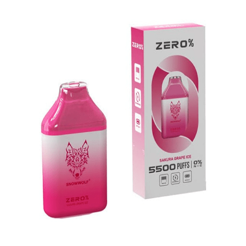Snowwolf Zero Nicotine-Free Disposable Vape 5500 Puffs EJV Distro Snowwolf Zero Nicotine-Free Disposable Vape 5500 Puffs EJV Distro