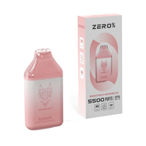 Snowwolf Zero Nicotine-Free Disposable Vape 5500 Puffs EJV Distro Snowwolf Zero Nicotine-Free Disposable Vape 5500 Puffs EJV Distro