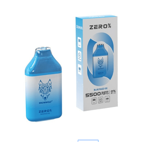 Snowwolf Zero Nicotine-Free Disposable Vape 5500 Puffs EJV Distro Snowwolf Zero Nicotine-Free Disposable Vape 5500 Puffs EJV Distro