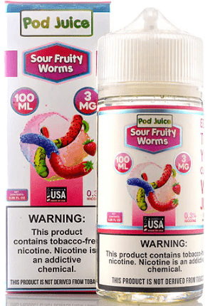 Sour Fruity Worms E-Liquid