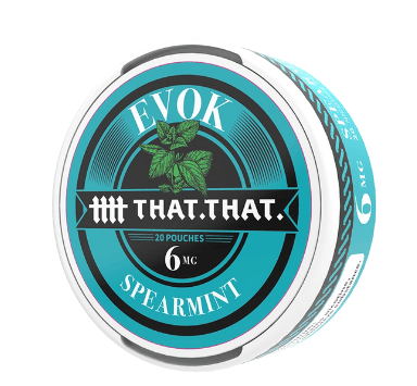 Spearmint By THATTHAT Evok Nicotine Pouches (20 pouches) Nicotine Pouches