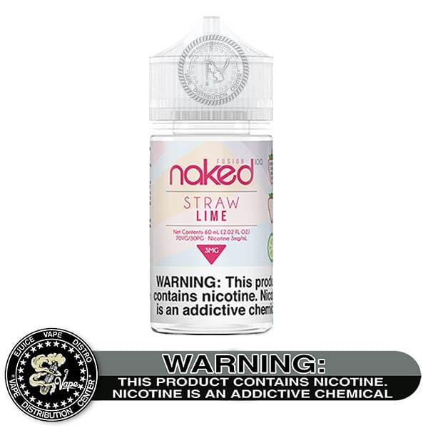 Straw Lime Fusion by Naked 100 60ML E-Liquid