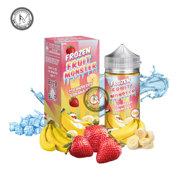 Strawberry Banana Ice by Frozen Fruit Monster 100ML E-Liquid