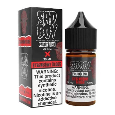Strawberry Blood Salt by SadBoy Tear Drops 30ML E-Liquid