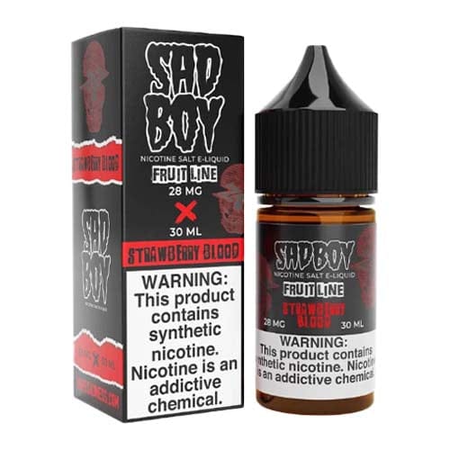 Strawberry Blood Salt by SadBoy Tear Drops 30ML E-Liquid