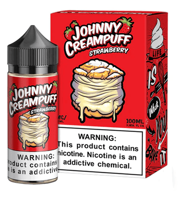 Strawberry by Johnny Creampuff 100ML E-Liquid