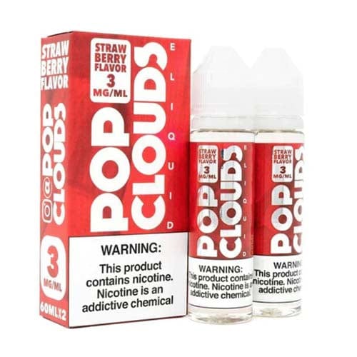 Strawberry by Pop Clouds 120ML E-Liquid