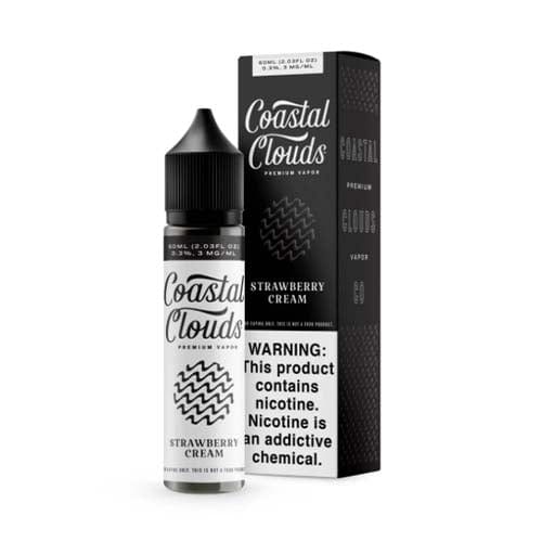 Strawberry Cream by Coastal Clouds 60ML E-Liquid E-Liquid