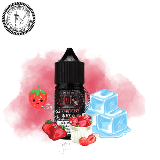 Strawberry Ice Salt E-Liquid by SadBoy Tear Drops 30ML E-Liquid