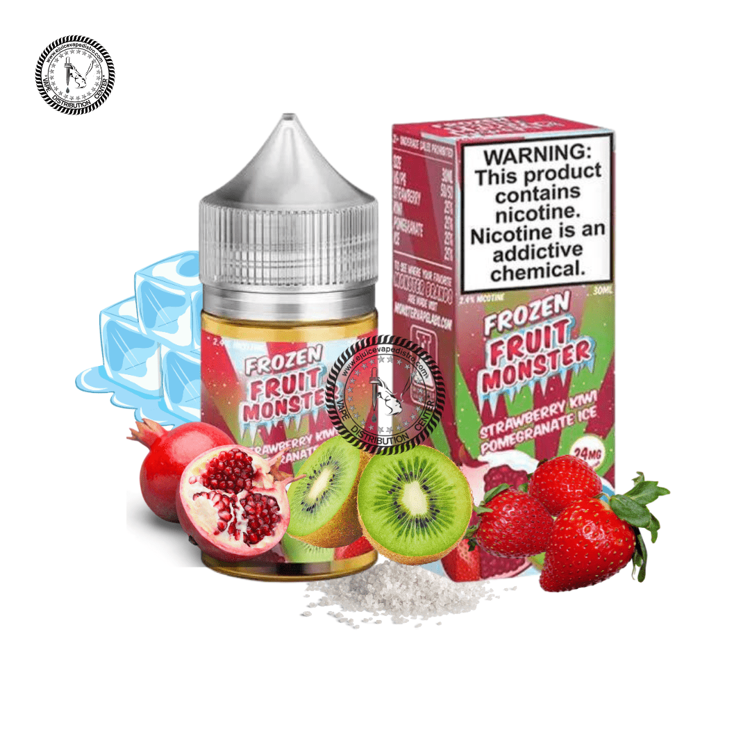 Strawberry Kiwi Pomegranate Ice Salt by Frozen Fruit Monster Salt 30ML E-Liquid