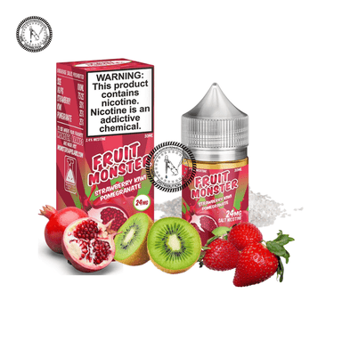 Strawberry Kiwi Pomegranate Salt by Fruit Monster SaltNic 30ML E-Liquid