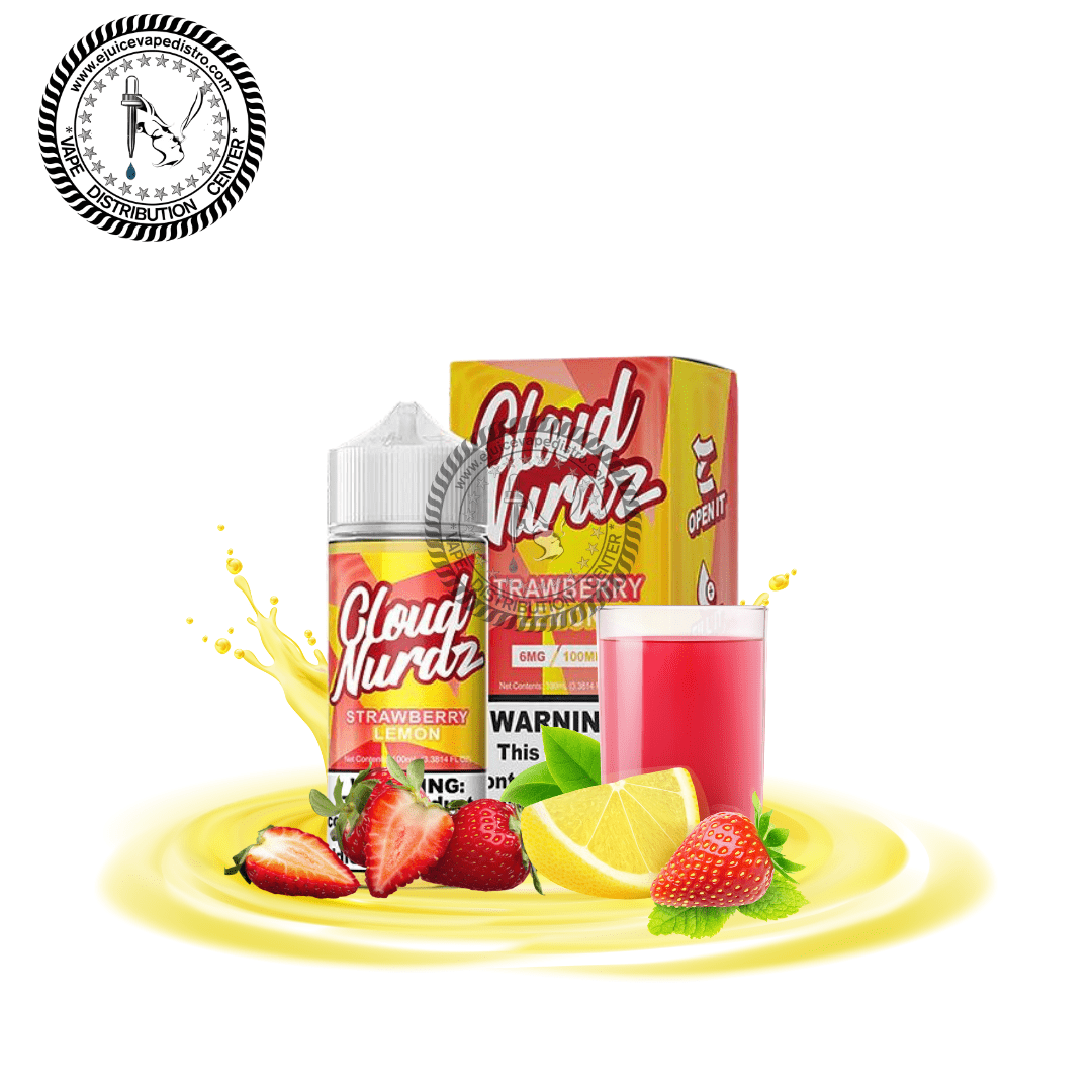 Strawberry Lemon by Cloud Nurdz 100ML E-Liquid