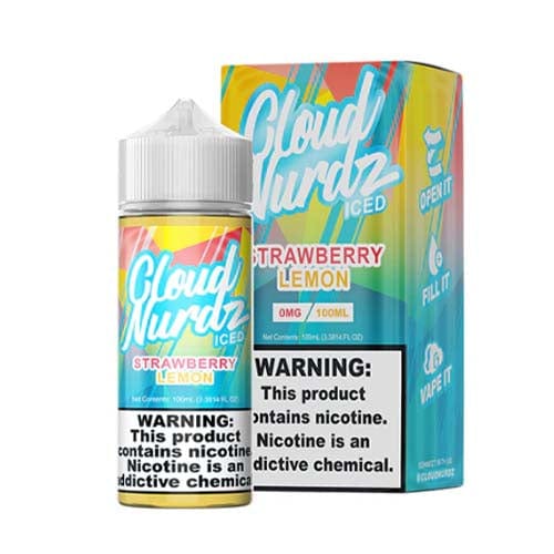Strawberry Lemon Iced by Cloud Nurdz 100ML E-Liquid
