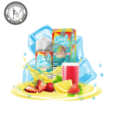 Strawberry Lemon Iced by Cloud Nurdz 100ML E-Liquid