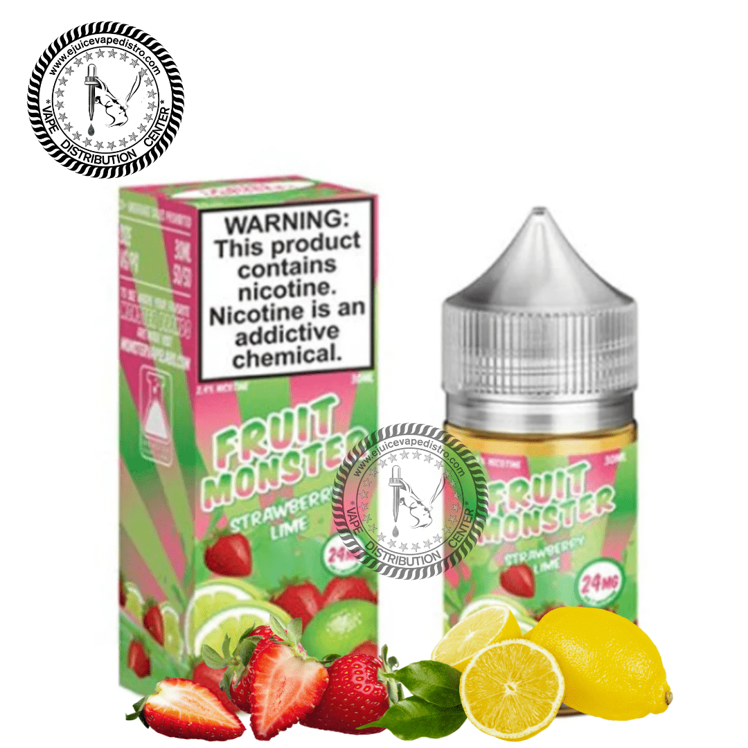 Strawberry Lime Salt by Fruit Monster Salt 30ML E-Liquid