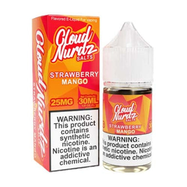 Strawberry Mango Salt by Cloud Nurdz Salt 30ML E-Liquid
