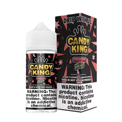 Strawberry Pop Drop by Candy King 100ML E-Liquid