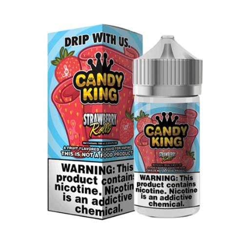 Strawberry Rolls by Candy King 100ML E-Liquid