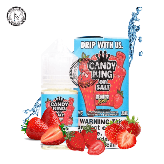 Strawberry Rolls Salt by Candy King Salt 30ML E-Liquid