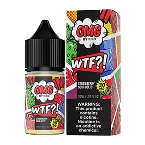 Strawberry Sour Belts Salt By OMG – WTF Eliquid 30ML E-Liquid