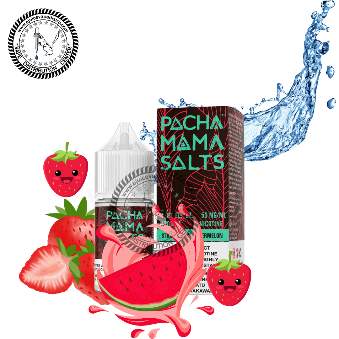Strawberry Watermelon by Pacha Mama Salts 30ML E-Liquid