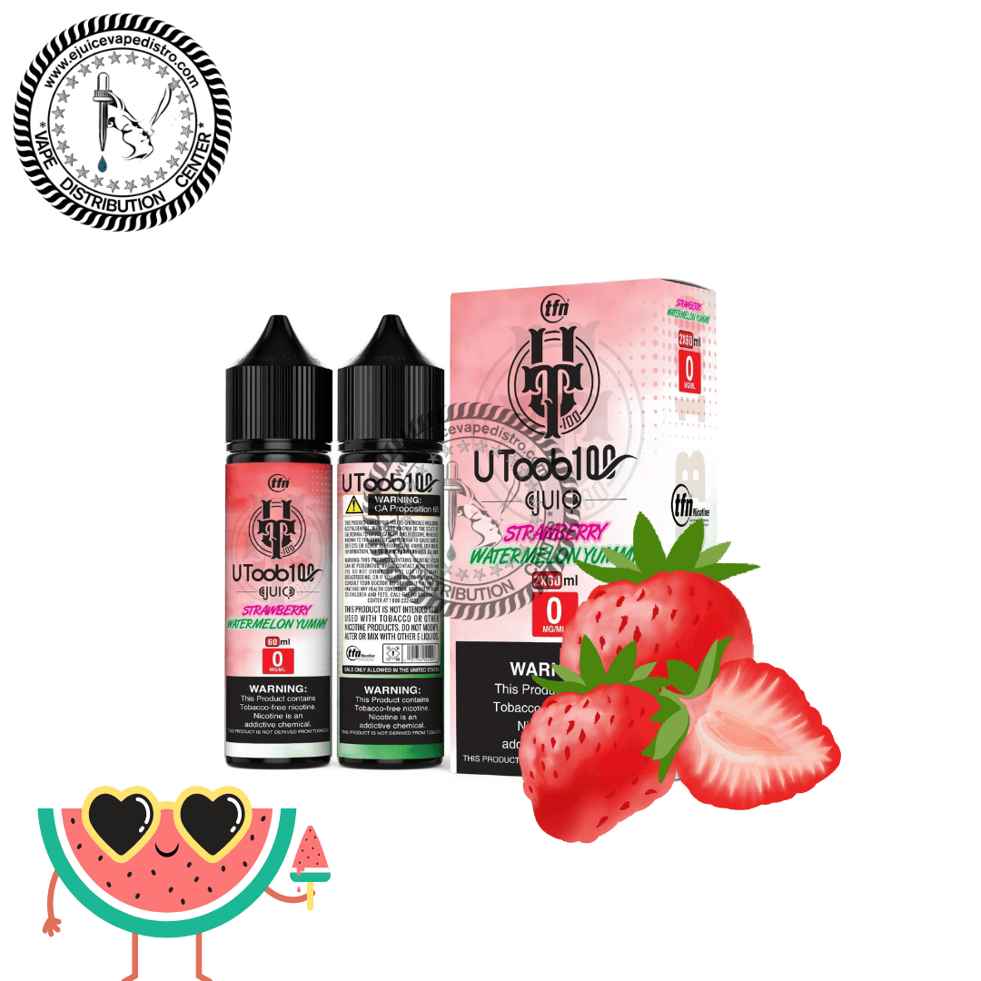 Strawberry Watermelon Yummy by U TooB 100 Ejuice 2x60ML 120ML E-Liquid
