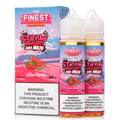 Strawmelon Sour Belts By The Finest Sweet And Sour 120ML E-Liquid