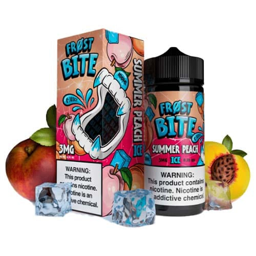 Summer Peach Ice by Frost Bite 100ML E-Liquid