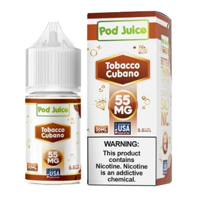 Tobacco Cubano by Pod Juice Salt 30ML E-Liquid