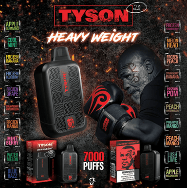 Tyson 2.0 Heavyweight 7000 Puff Disposable DISPOSABLE