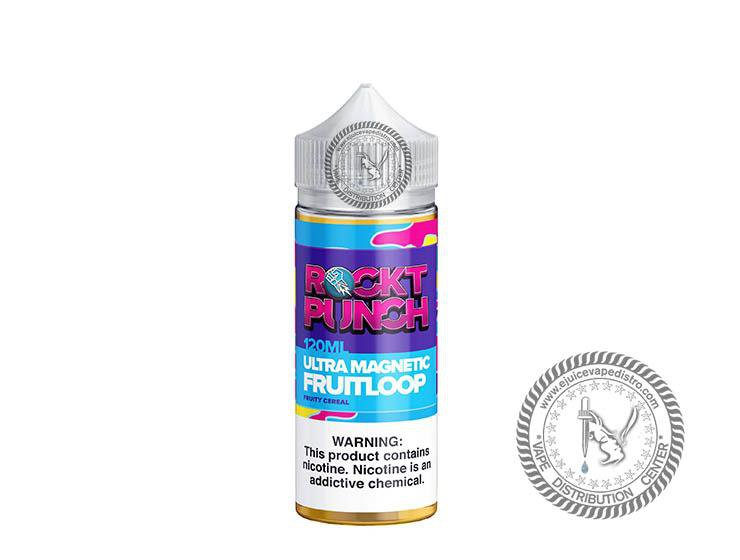 Ultra Magnetic Fruitloop by Rockt Punch 120ML EJV Distro Ultra Magnetic Fruitloop by Rockt Punch 120ML EJV Distro