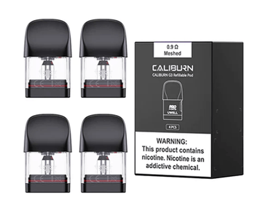 Uwell Caliburn G3 Replacement Pods (4 Pack) Pods