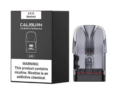 Uwell Caliburn G3 Replacement Pods (4 Pack) Pods