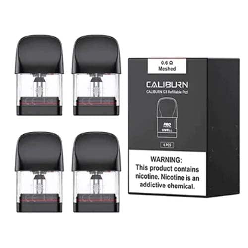 Uwell Caliburn G3 Replacement Pods (4 Pack) Replacement Pods