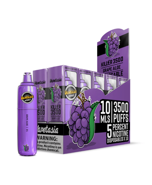 Vapetasia Killer Disposable Vapes 3500 (10 PACK) DISPOSABLE